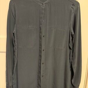 Vince Deep Green Blouse